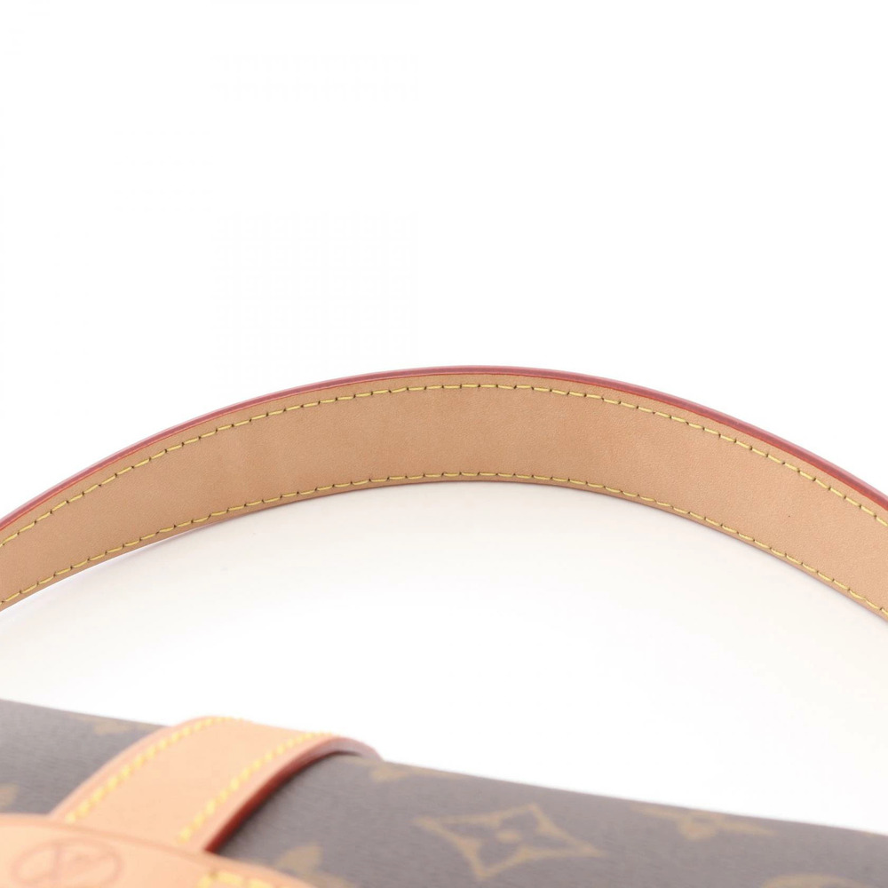 Louis Vuitton Saumur Handbag Canvas Monogram Brown - Picture 5 of 8
